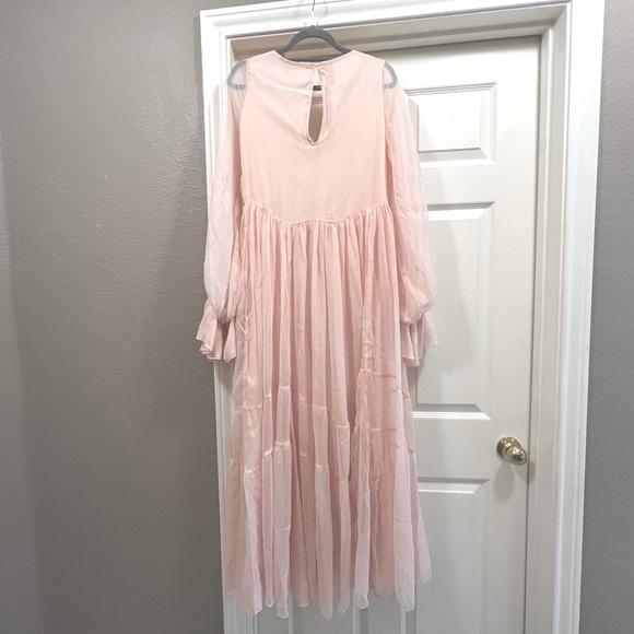 NWT. JOYFOLIE Ninette Maxi dress in Blush, Women’s Medium - Picture 4 of 8